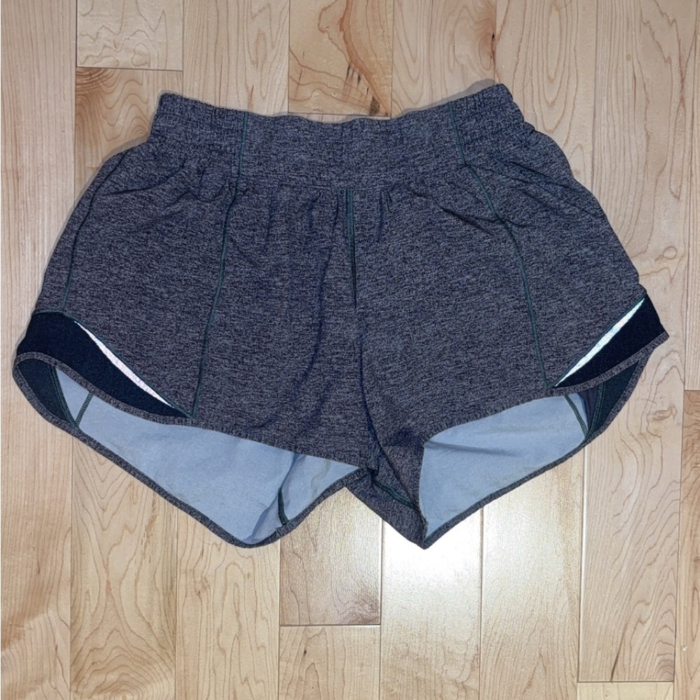 Lululemon Athletica Dark Gray Athletic Shorts